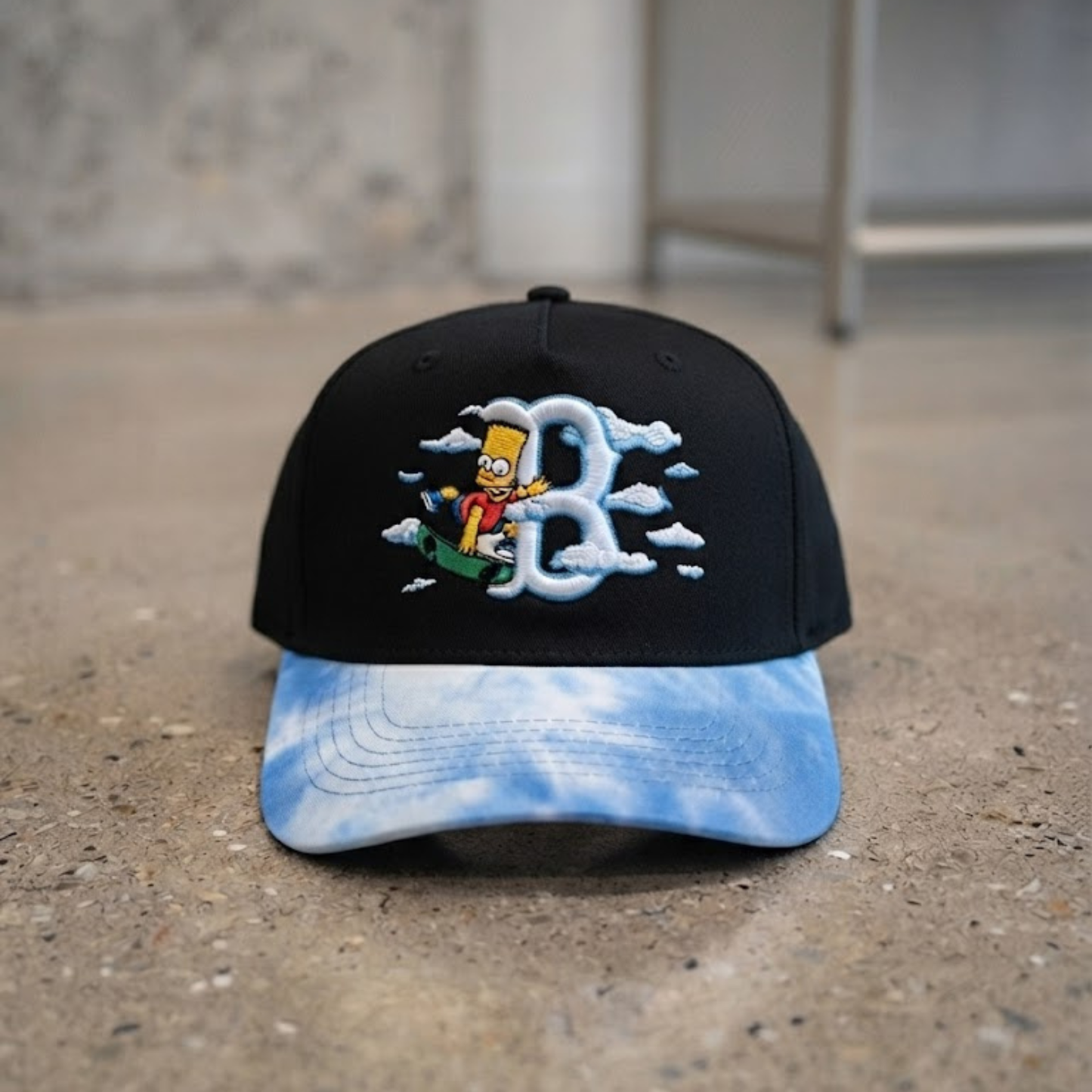 Yellow Cartoon Boy Inspired Embroidered Hat | Streetwear Cap
