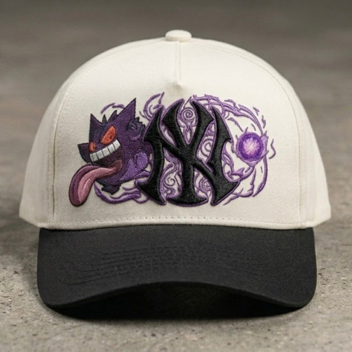 Shadow Monster Inspired NY Embroidered Hat | Anime Streetwear