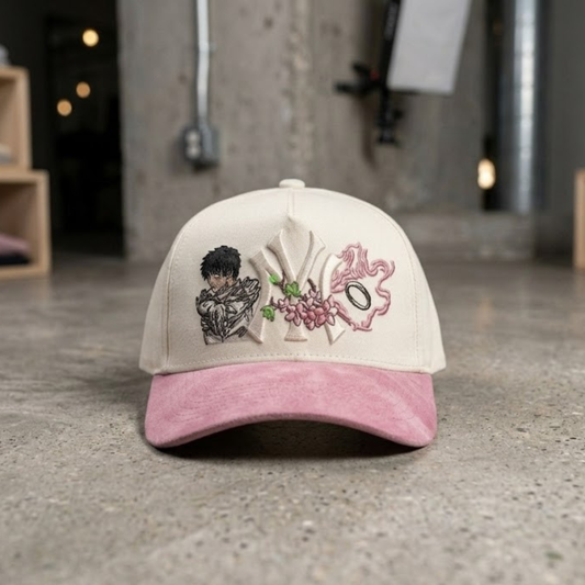 Spirit Swordsman Inspired NY Embroidered Hat | Anime Streetwear