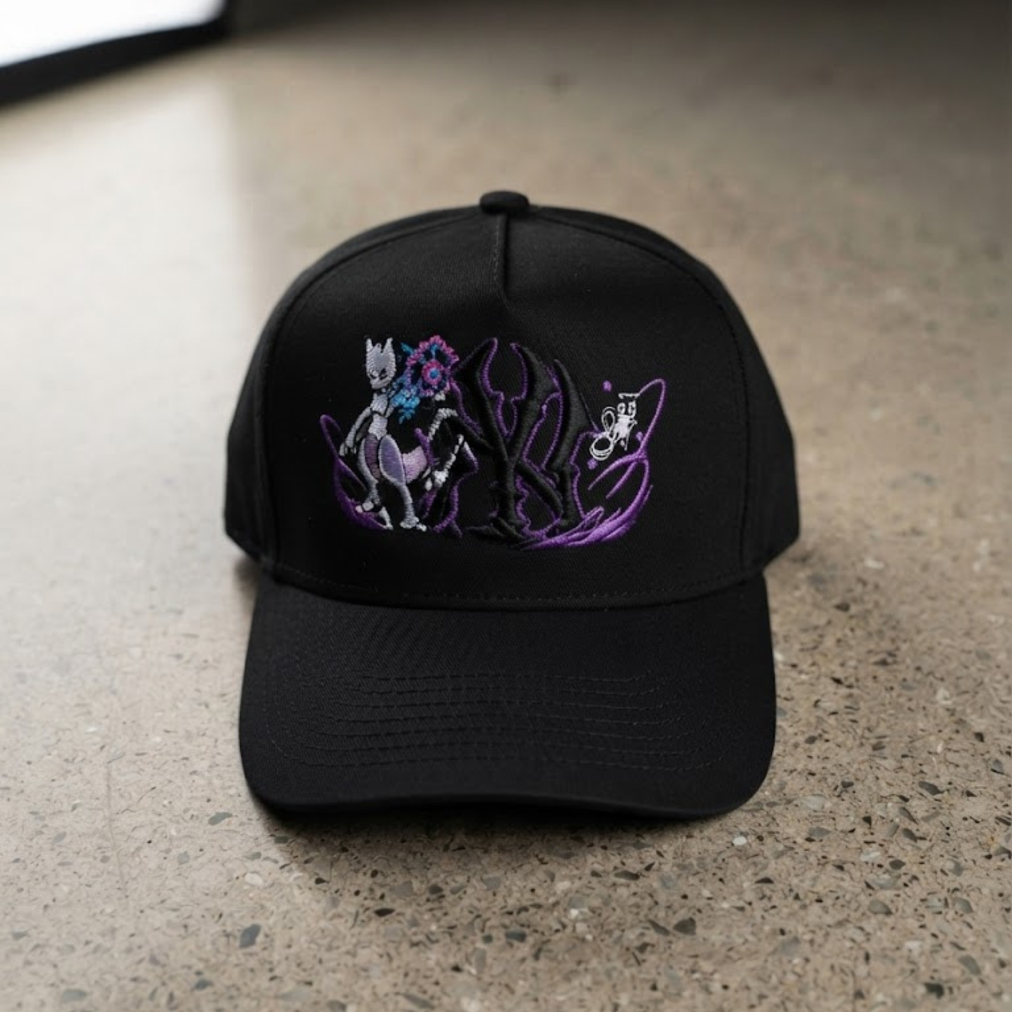 Psychic Monster Inspired Embroidered NY Hat | Anime Streetwear Cap