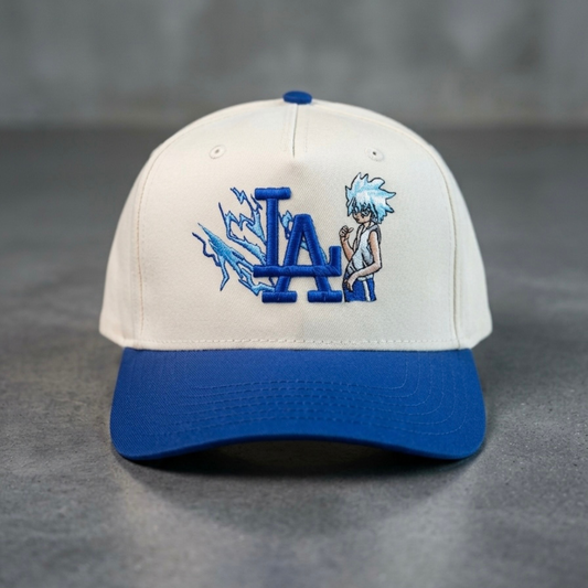 Lightning Assassin Inspired LA Embroidered Hat | Anime Streetwear