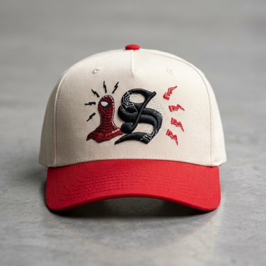 Web Hero Inspired Embroidered Baseball Hat | Comic Streetwear Cap