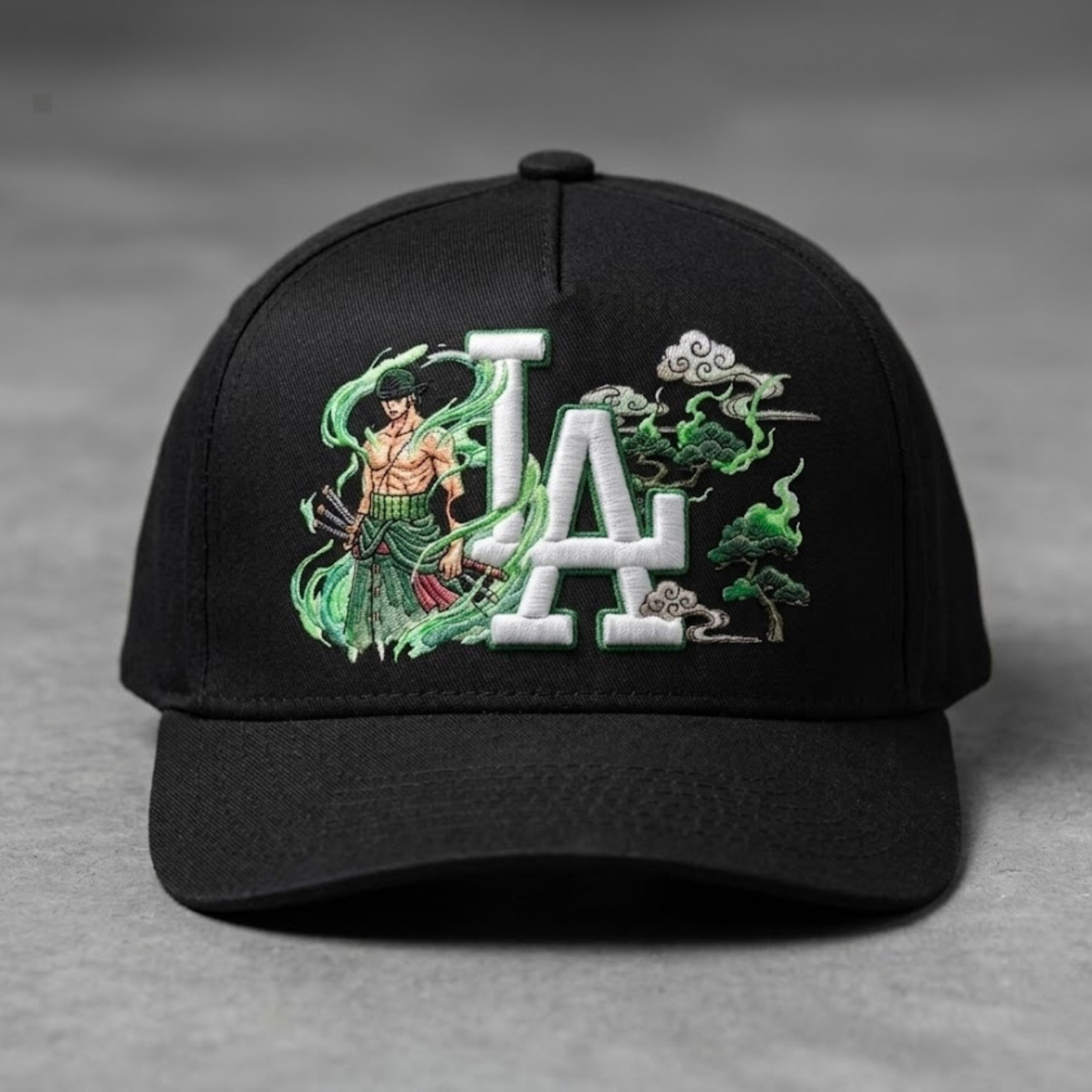 Swordsman Inspired LA Embroidered Hat | Anime Streetwear Cap