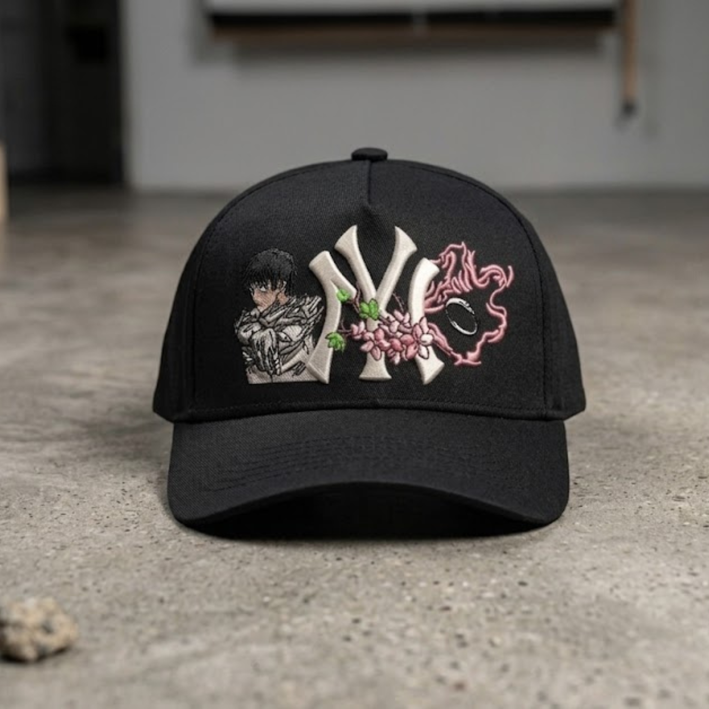 Spirit Swordsman Inspired NY Embroidered Hat | Anime Streetwear