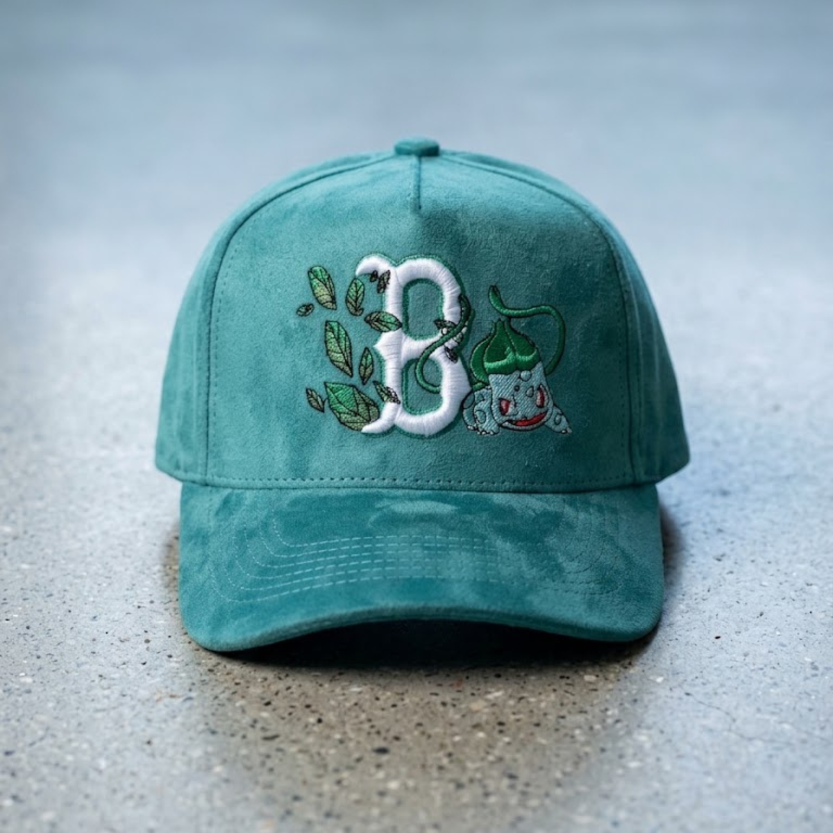 Grass Creature Inspired Embroidered Hat | Anime Streetwear Cap