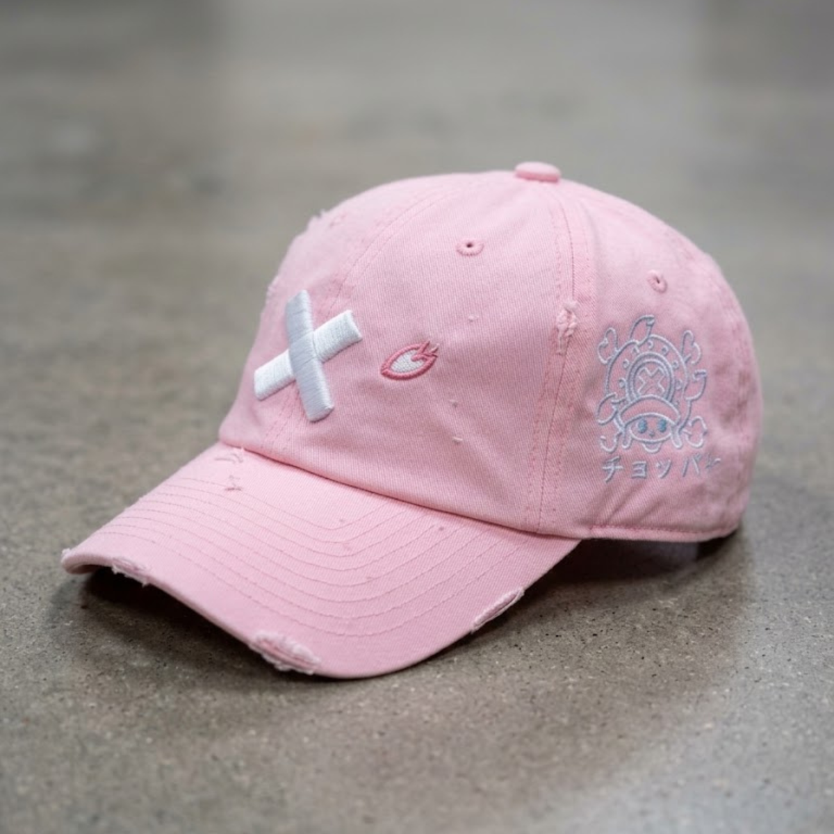Tony tony dear x embroidery anime hat