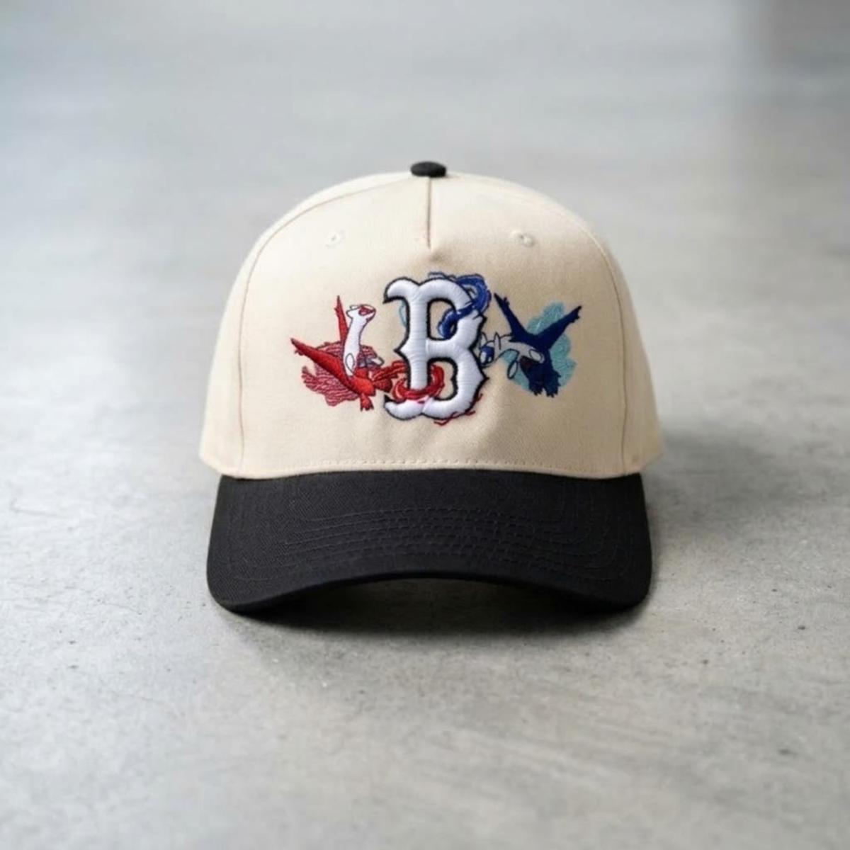 Twins birds red and blue SnapBack hat