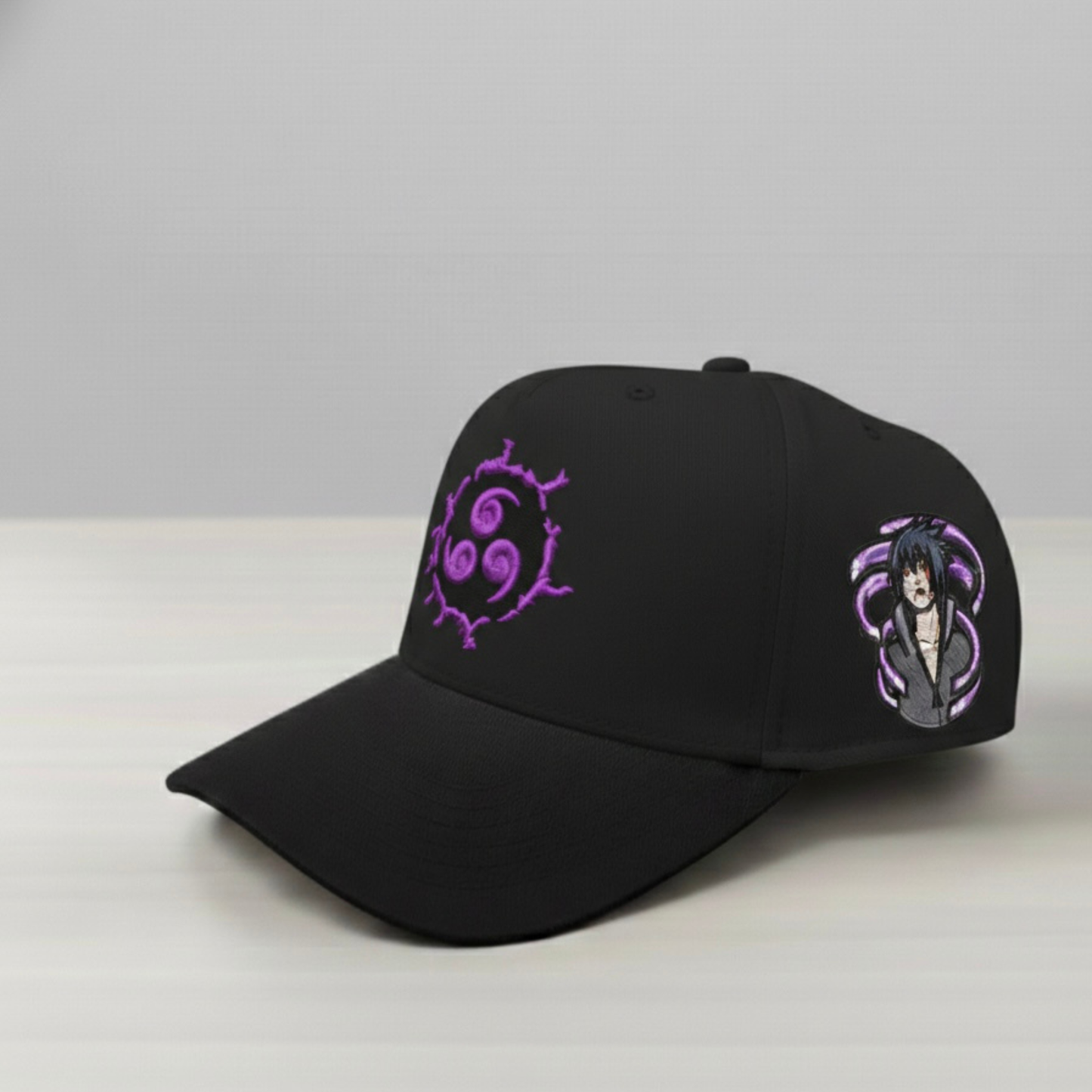 Anime Inspired Dark Ninja Embroidered Hat – susano Design