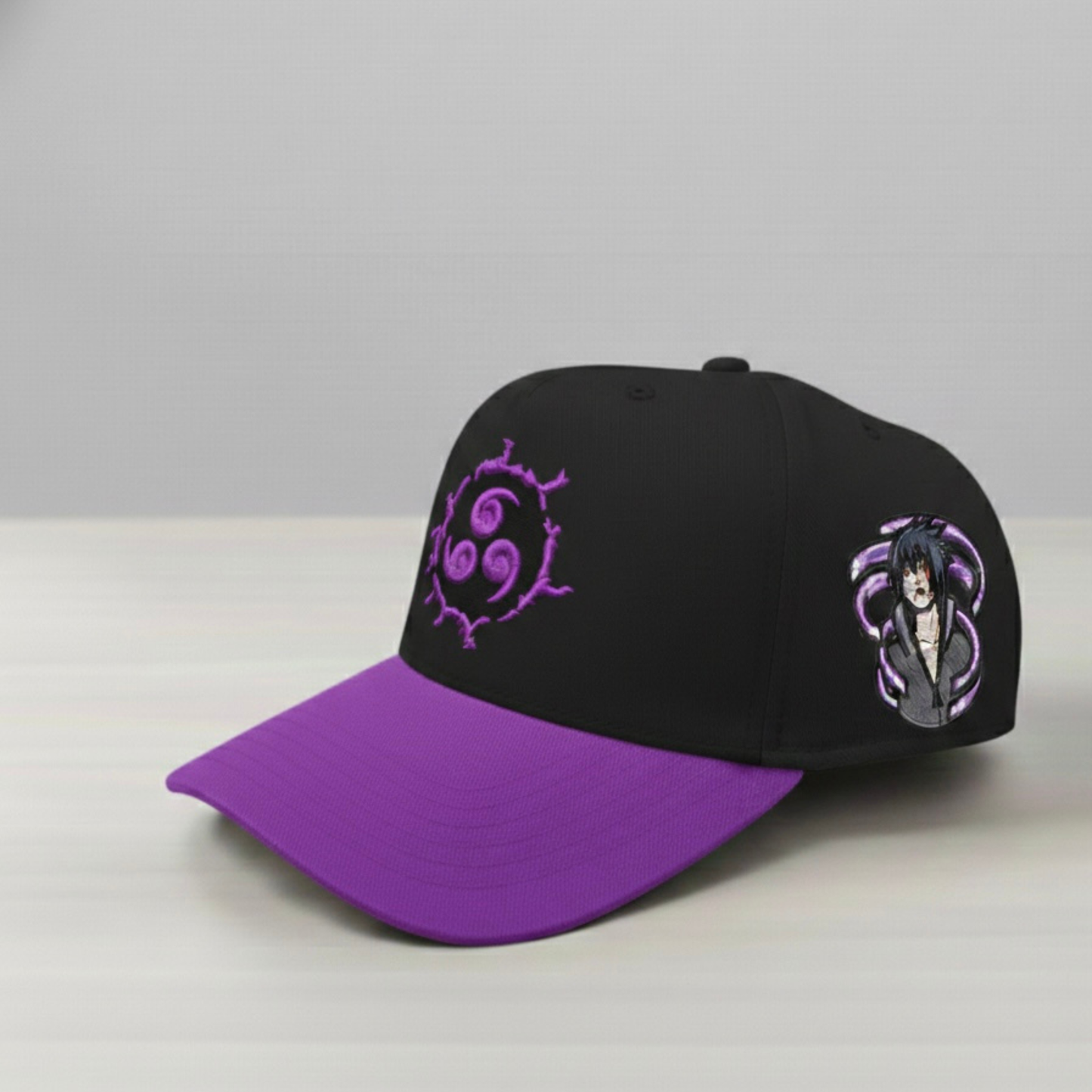 Anime Inspired Dark Ninja Embroidered Hat – susano Design