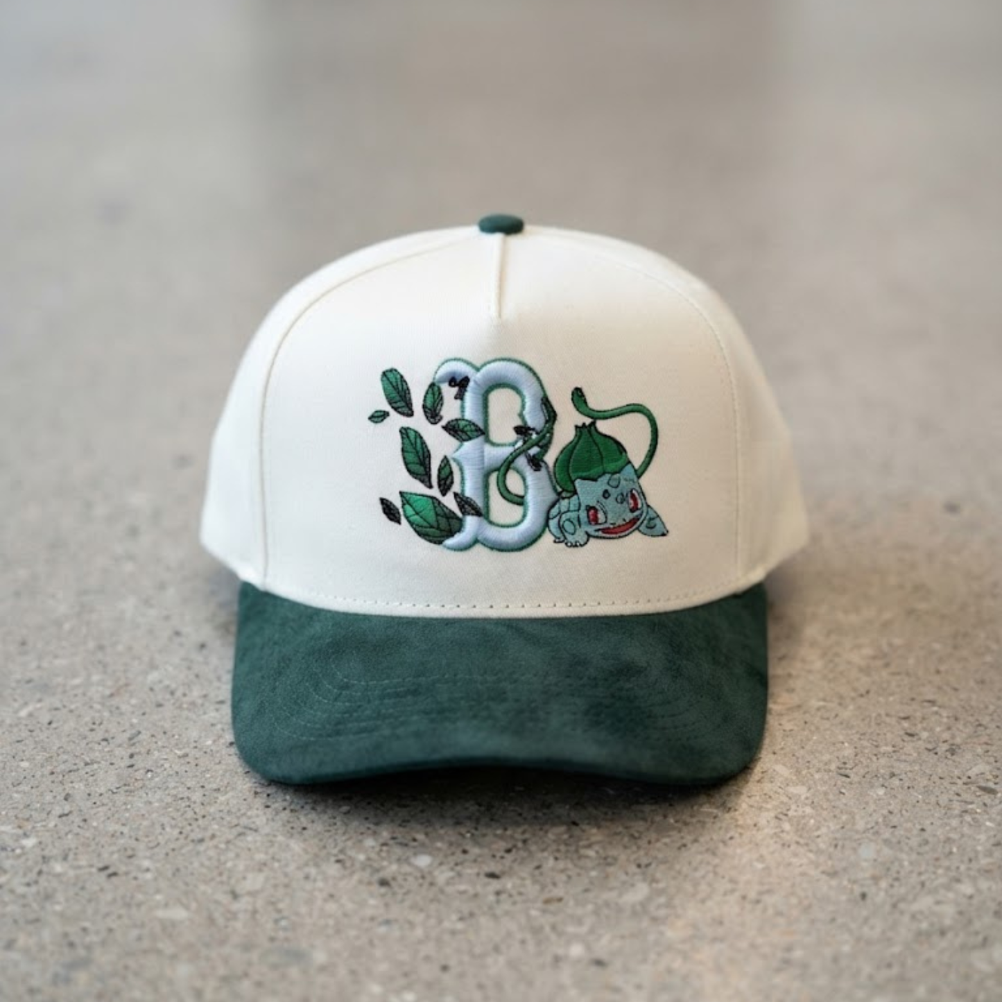 Grass Creature Inspired Embroidered Hat | Anime Streetwear Cap